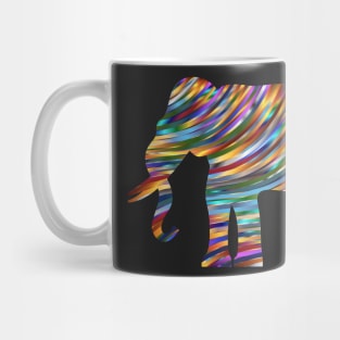 Psychedelic Elephant Mug